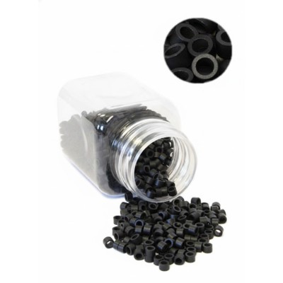 Micro Rings Negro con Rosca (1000 Uds)
