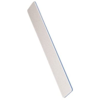 Lima Cuadrada 100/150 grit (1 und) grande de doble cara para uñas naturales y artificiales, reusable, manicura, pedicura