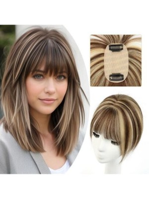 Topper de cabello humano...