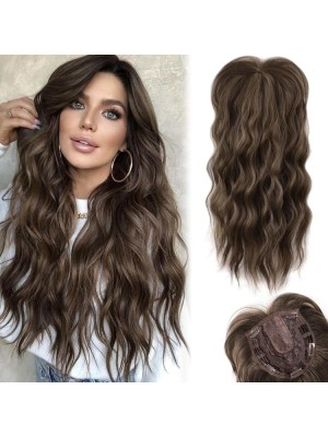 Topper de cabello ondulado...